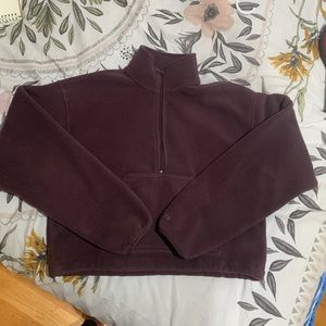 TNA Aritzia Polar Half Zip Sweater